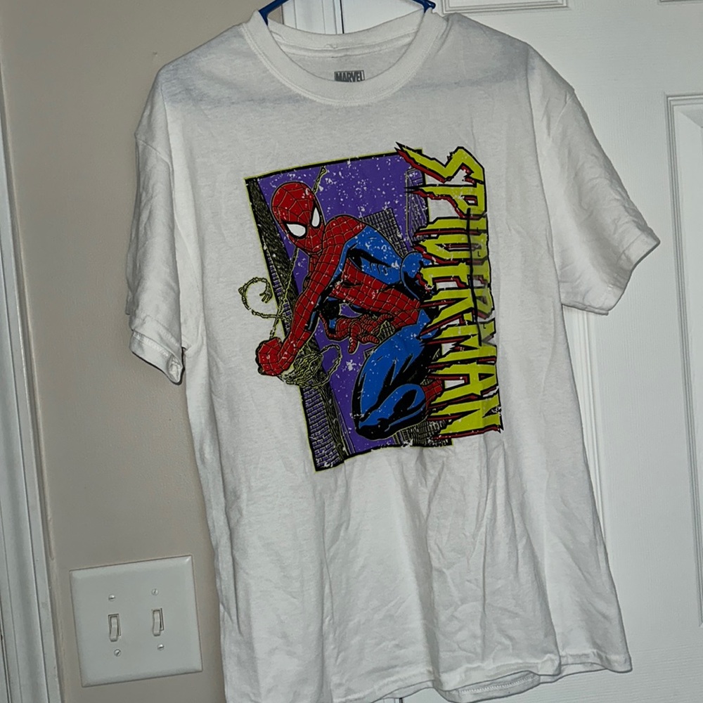 Spider-Man Graphic White Tee